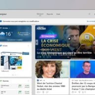 Windows 11 panneau MSN pub