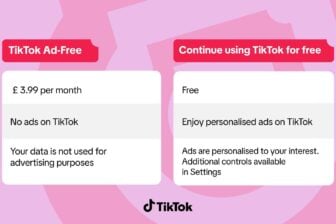 TikTok ad-free annonce