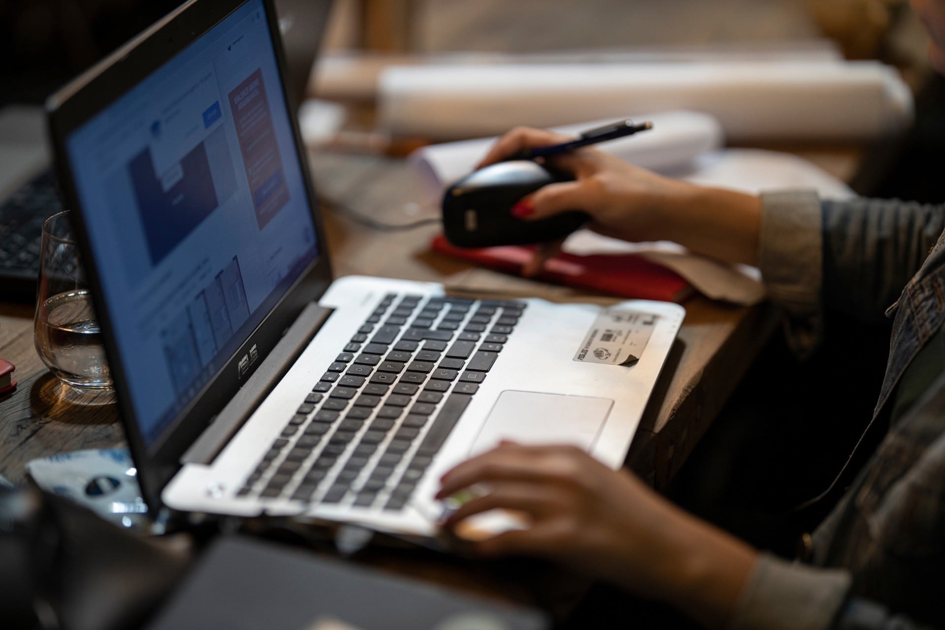 Laptop travail