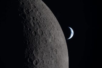 Details Of The Moon And The Beauty Of Earth