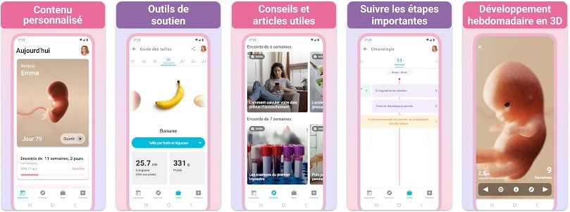 Quelles sont les meilleures applications de suivi de grossesse pour les futurs parents&nbsp;?