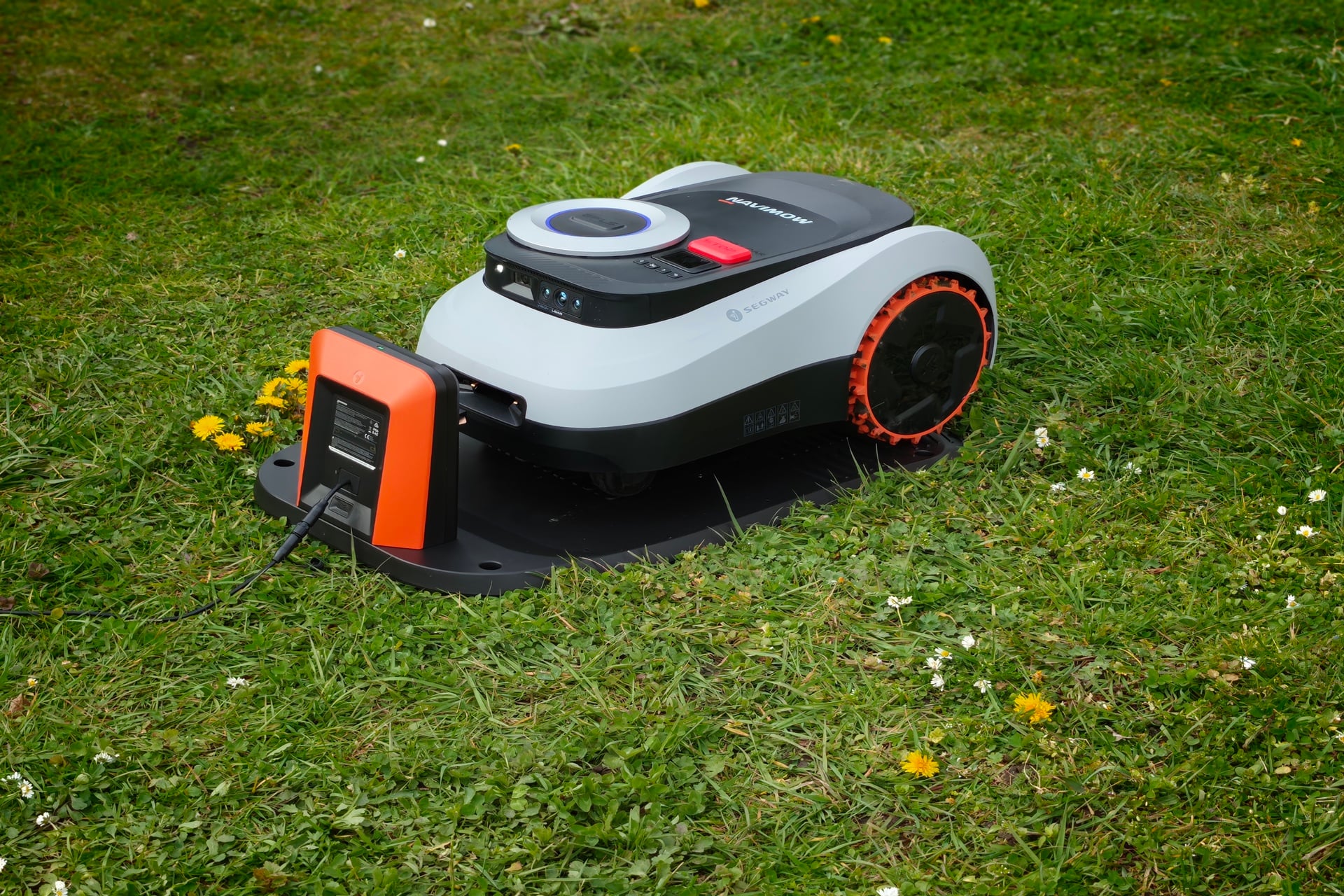 Test robot tondeuse Segway Navimow Lidar I208 