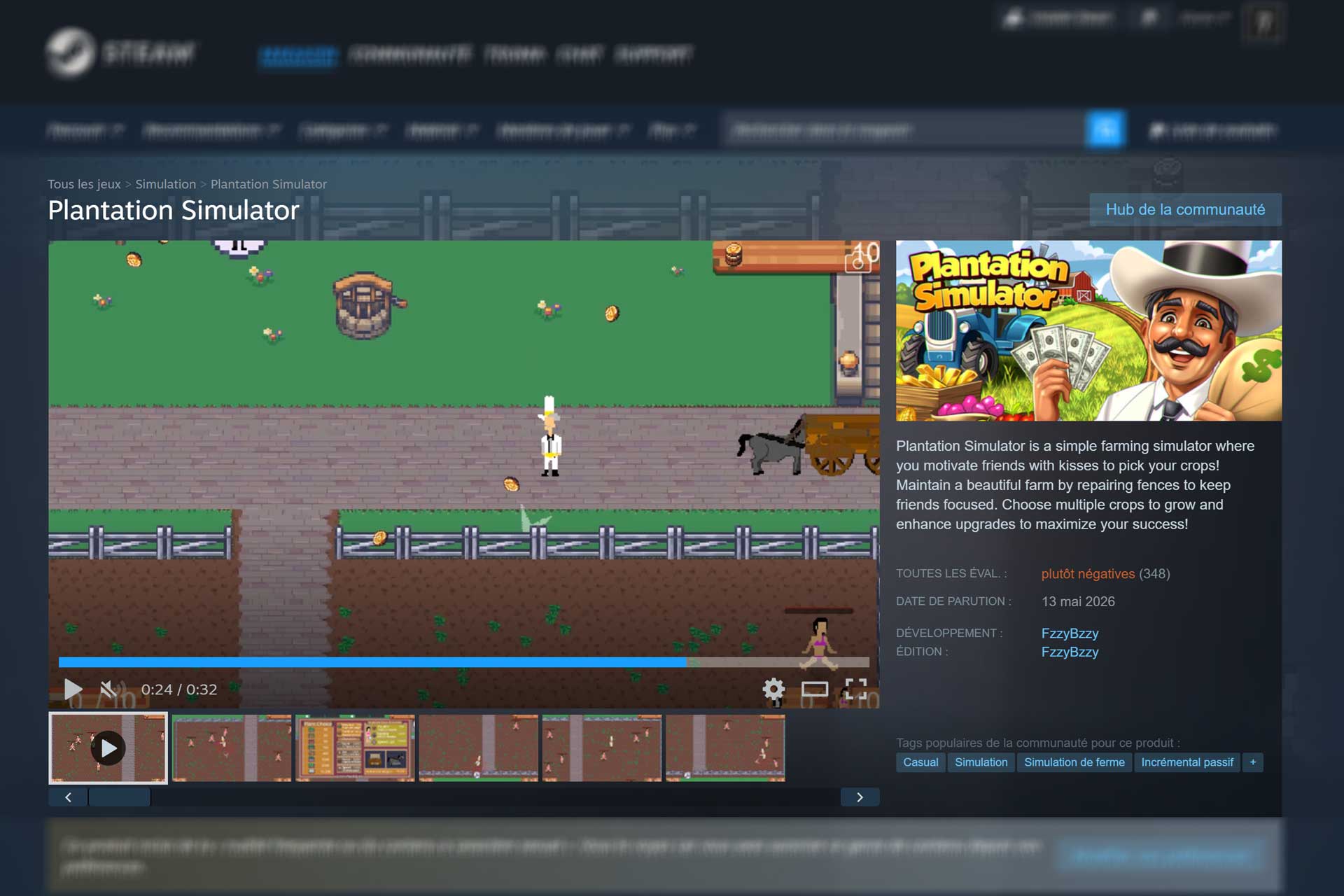 Plantation Simulator Sur Steam