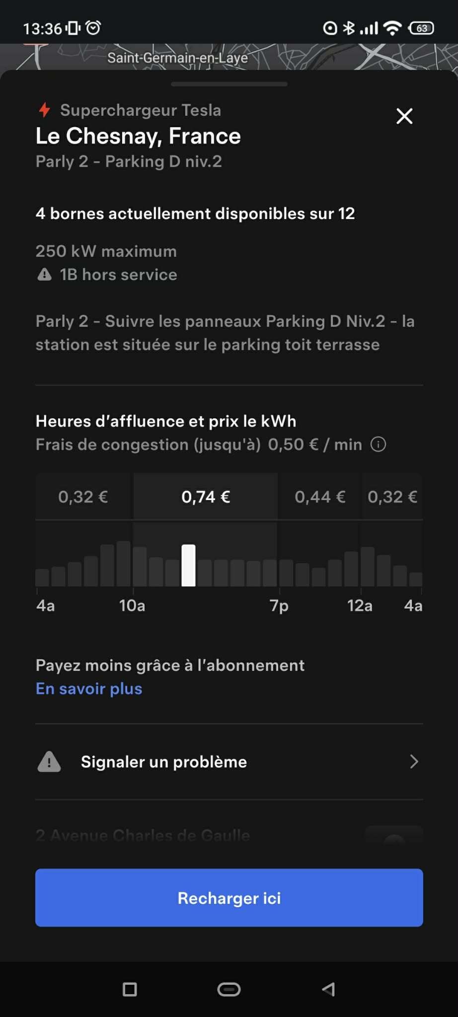 Supercharger Tarifs