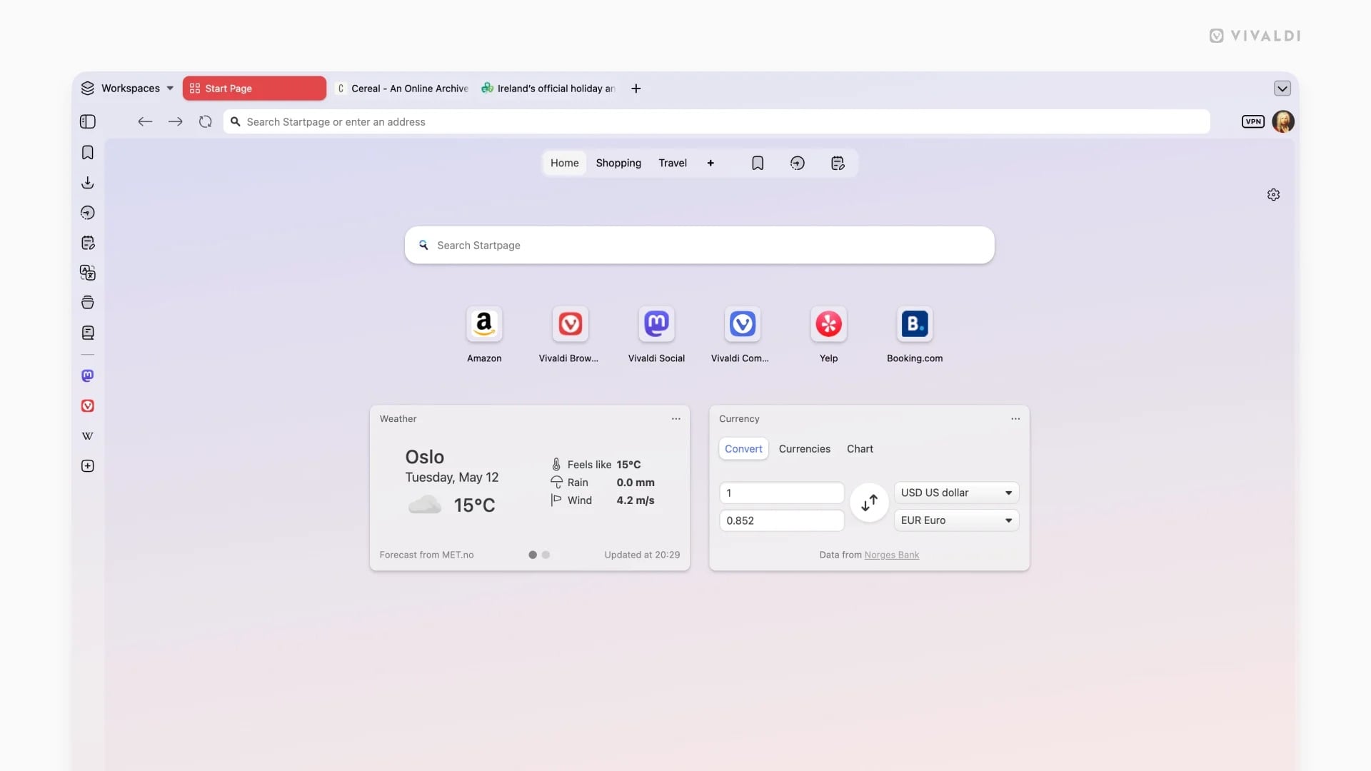 Vivaldi 8.0 Classic