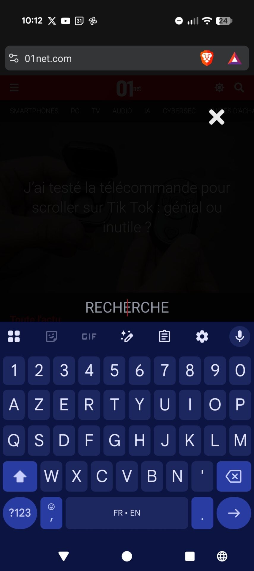 Android 16 Icone Planete Gboard 1