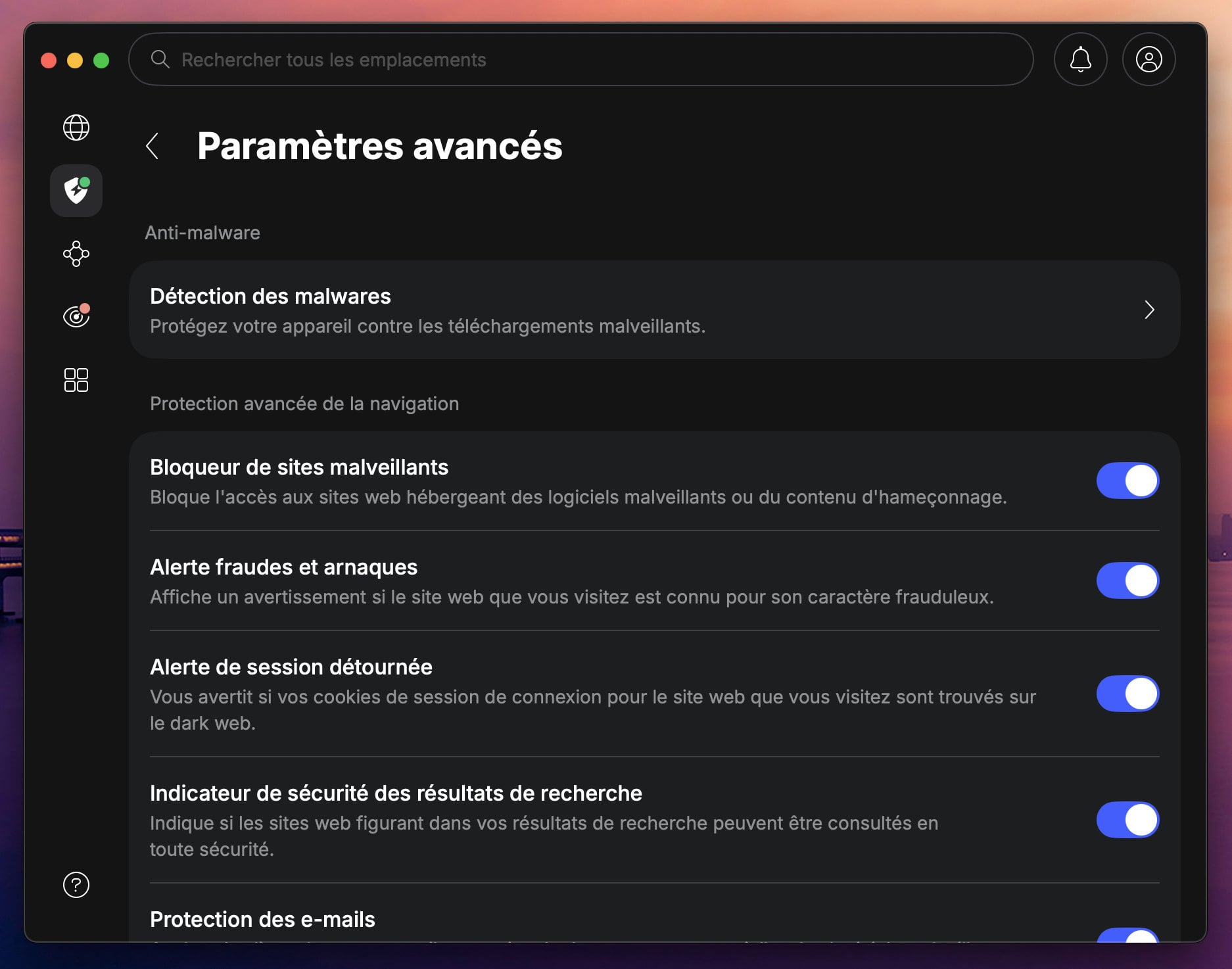 NordVPN Next Gen antivirus