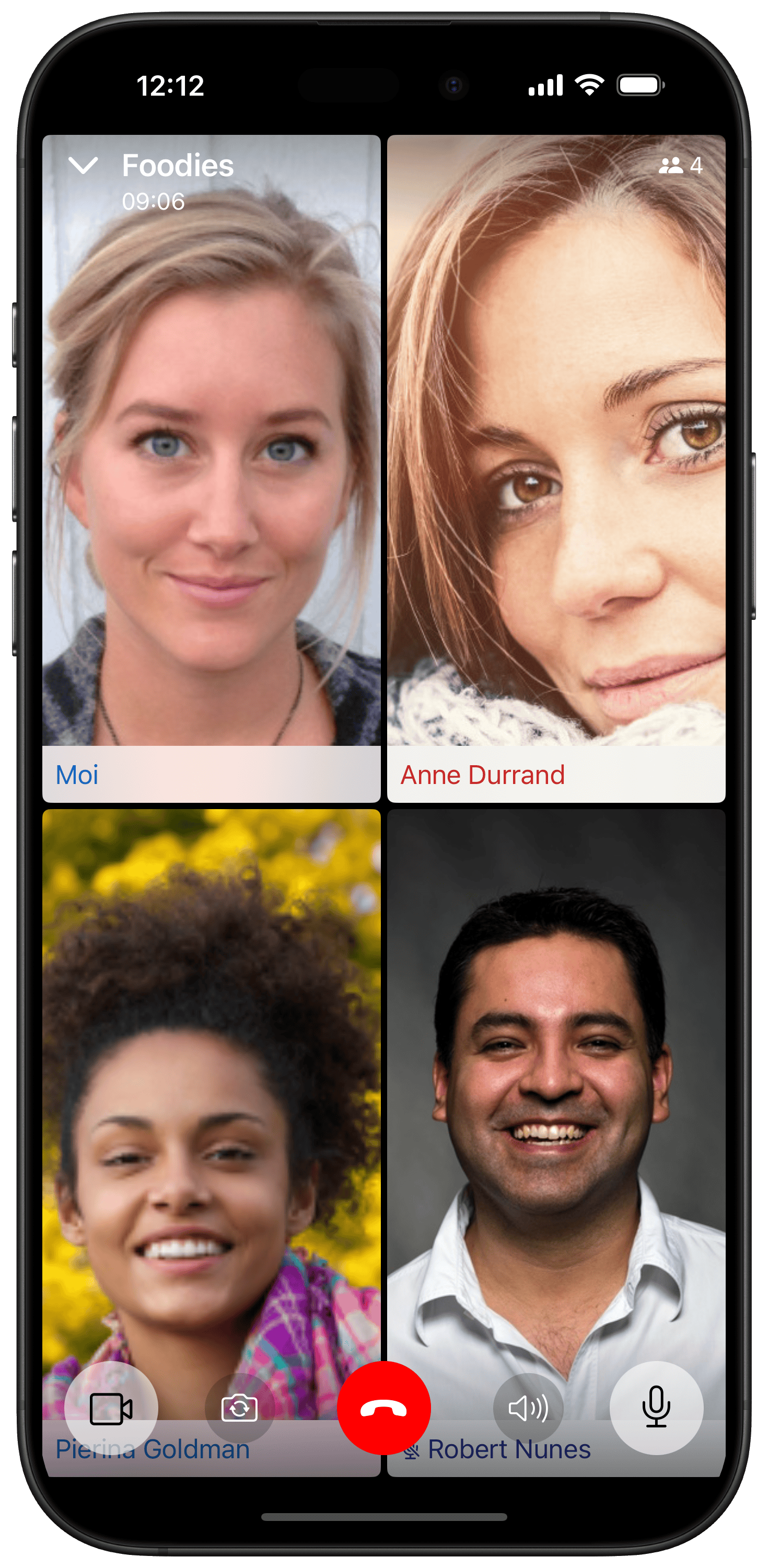 iOS 6.9 6.8.2 Fr Fr Dark 15 Group Call Portrait Deviceart