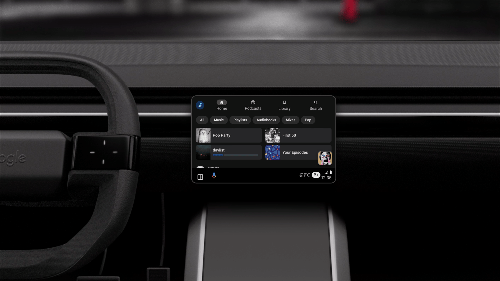 Nouvelle Interface Android Auto
