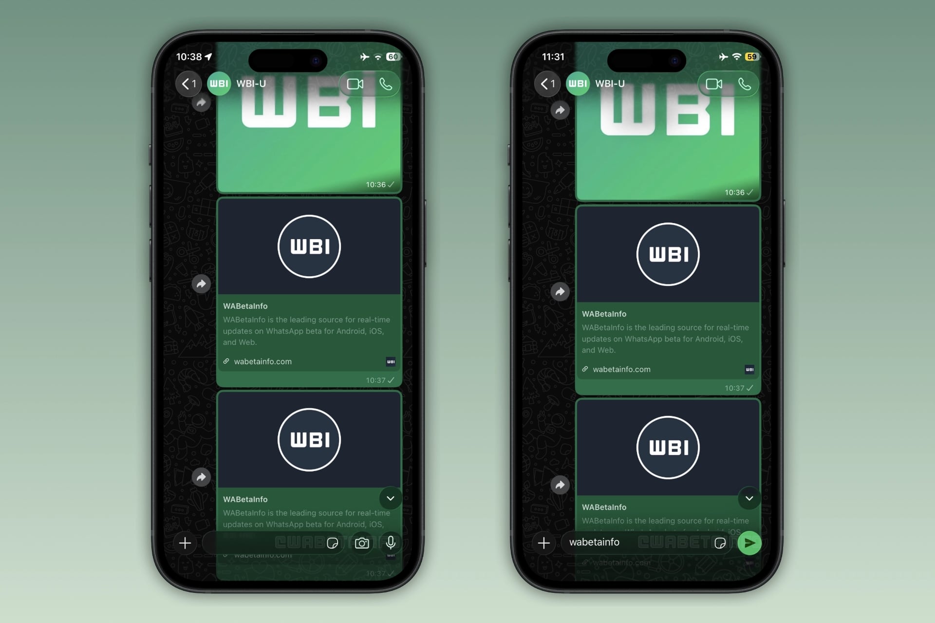 Whatsapp Liquid Glass iOS