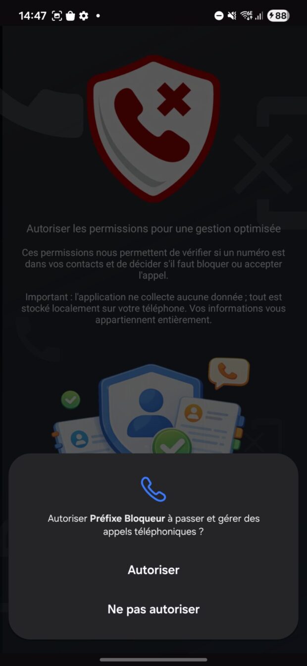 Android : comment bloquer des plages de numéros indésirables liées au ...