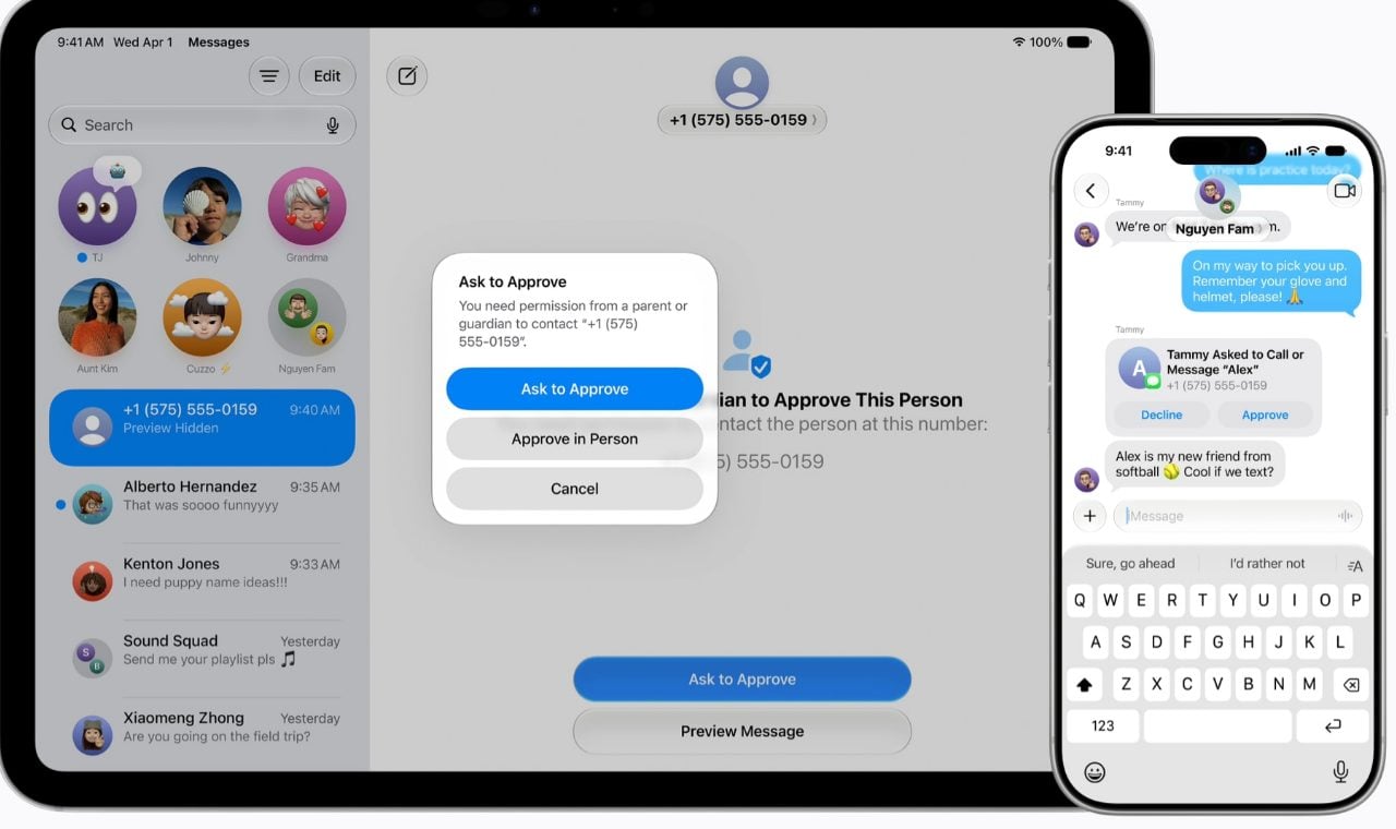 Ask To Approve Apple