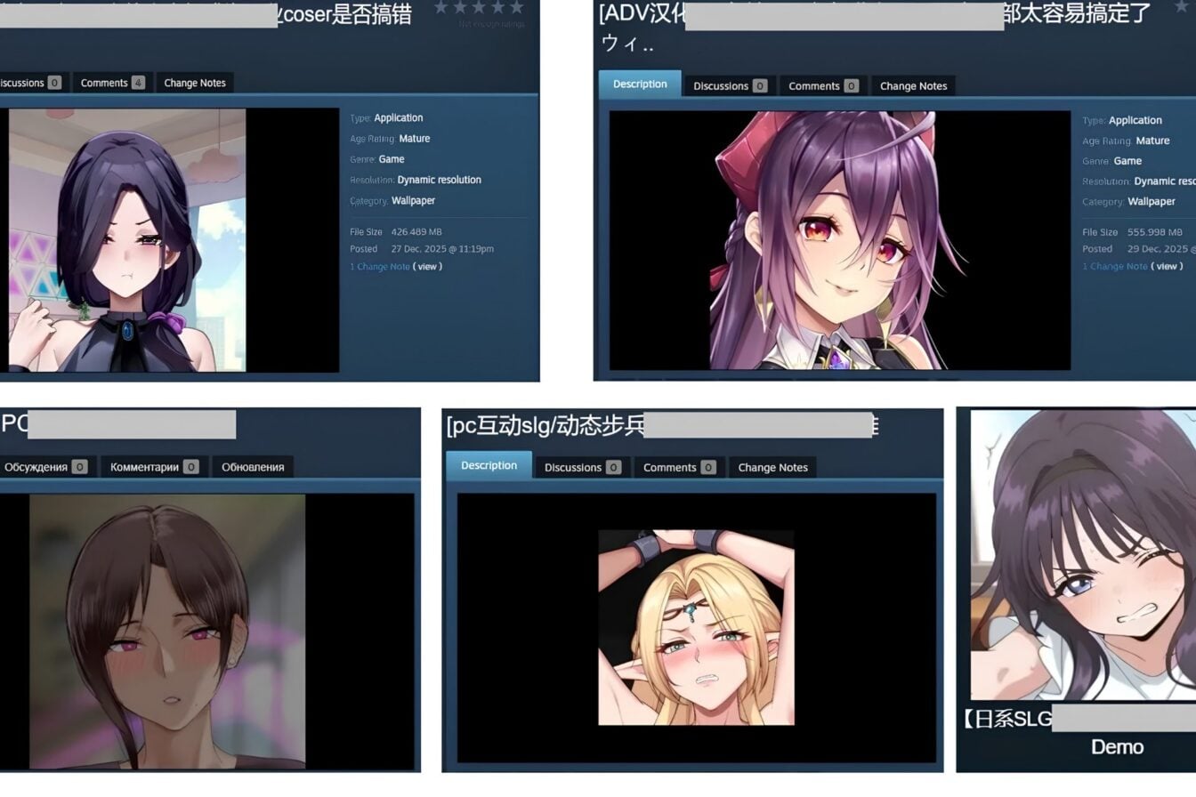 Fonds d'écran anime douteux