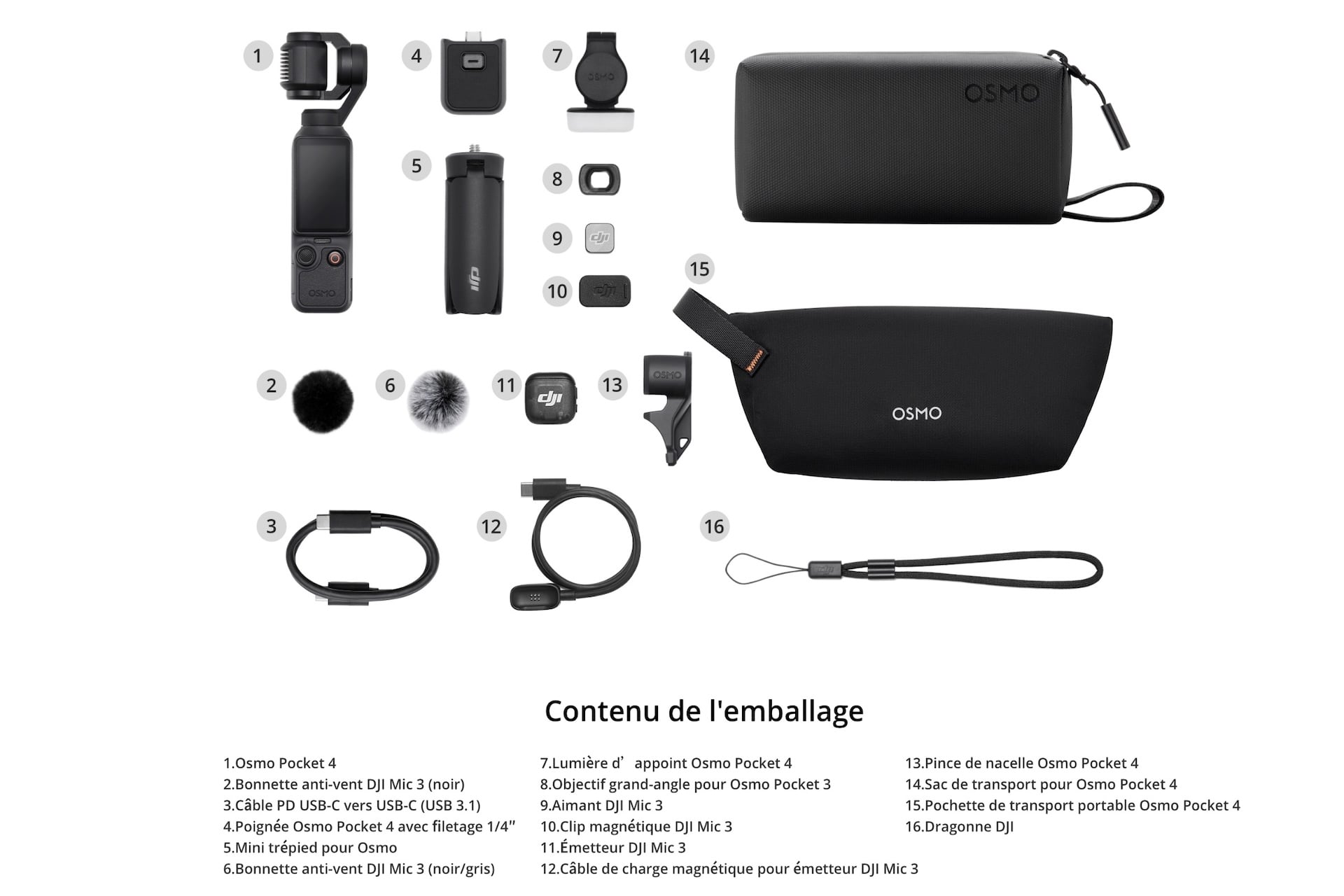 Combo DJI Osmo Pocket 4