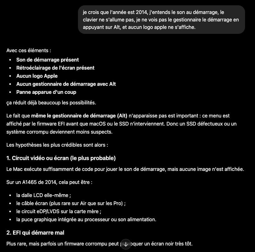 Comment Chatgpt A Trouvé La Panne De Mon Macbook Air En 10 Minutes 2