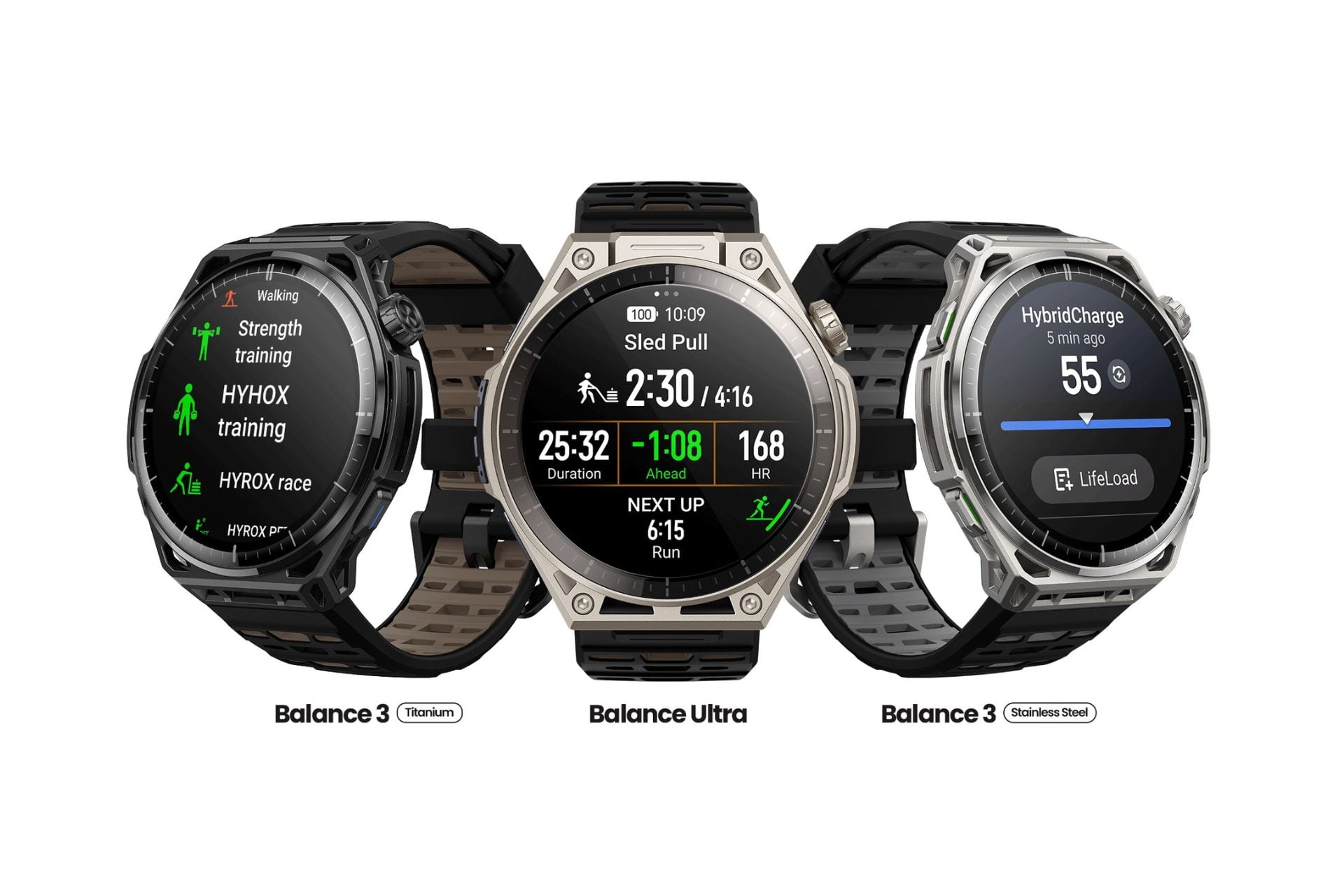 Amazfit Balance 3 et Balance Ultra