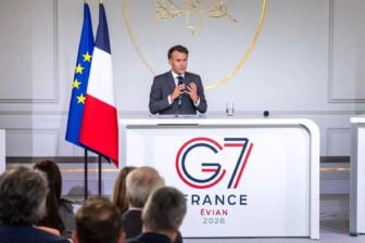 G7 Macron Sommet Evian