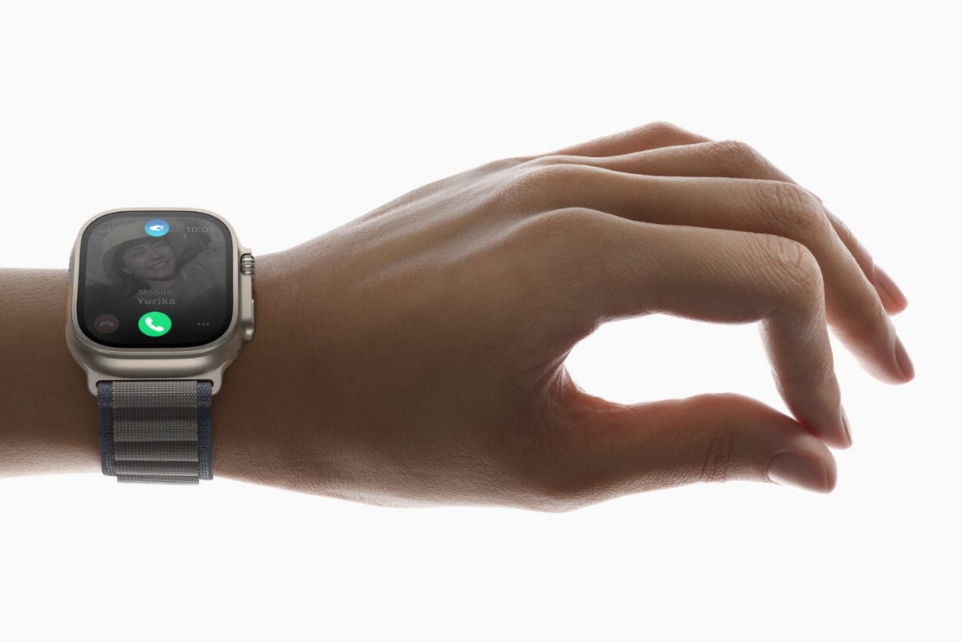Geste Apple Watch