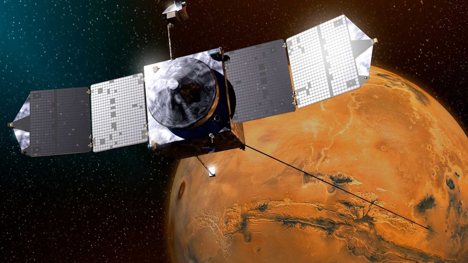 NASA, Mars sondası altı aydır kayıp olan MAVEN'e veda etti