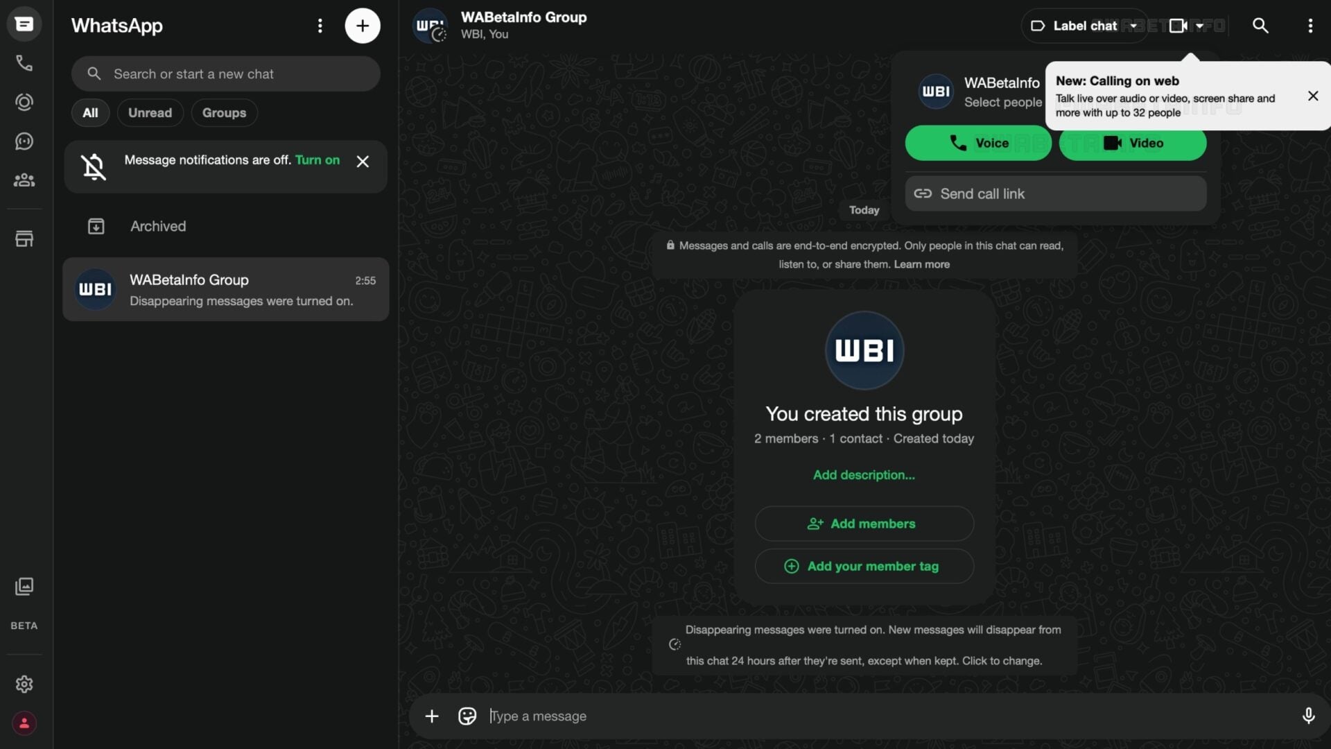 Whatsapp Web Appels Audio Video