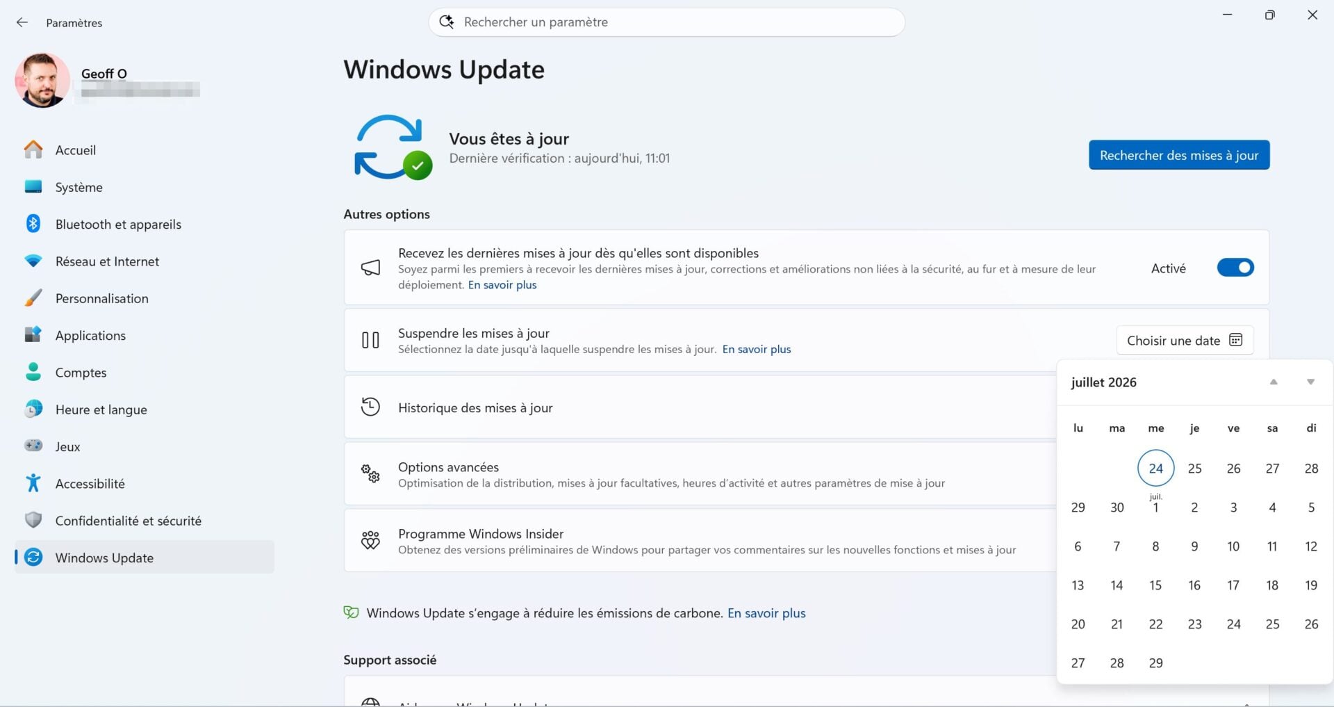 Windows 11 Windows Update Pause 2