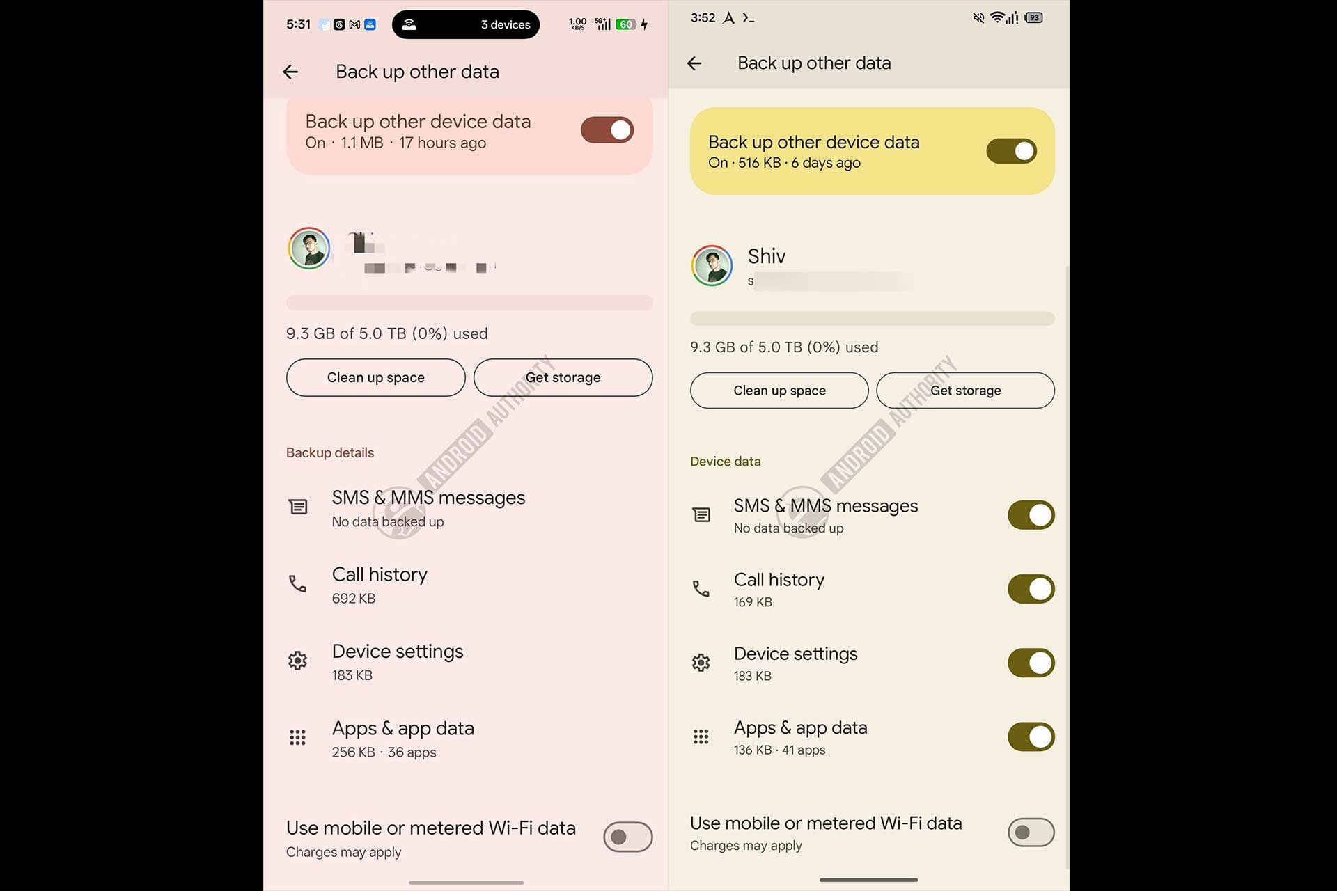 Android Authority Sauvegarde Android
