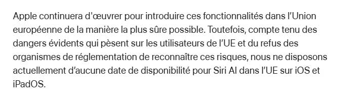 Apple Cp Siri Ai Retard Europe