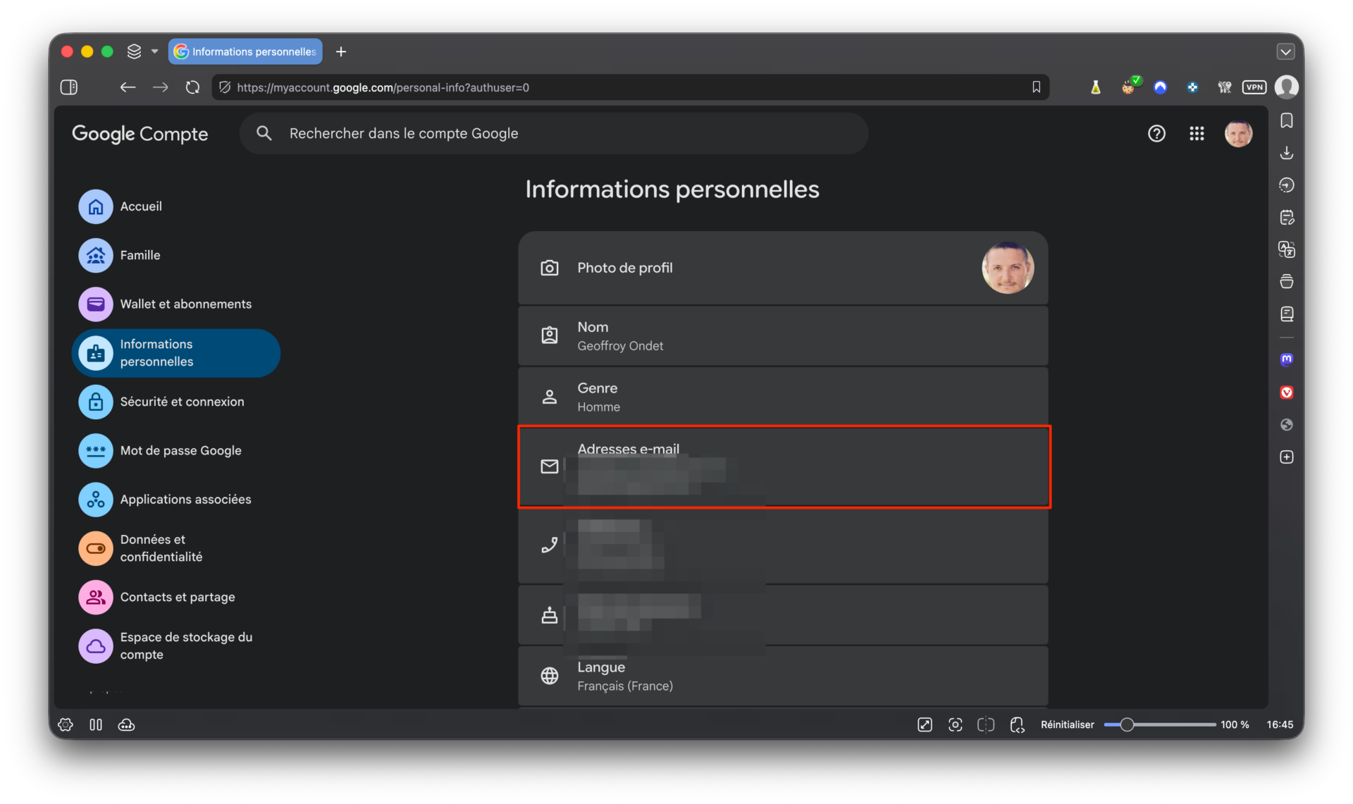 Comment Changer Adresse Email Compte Google 2
