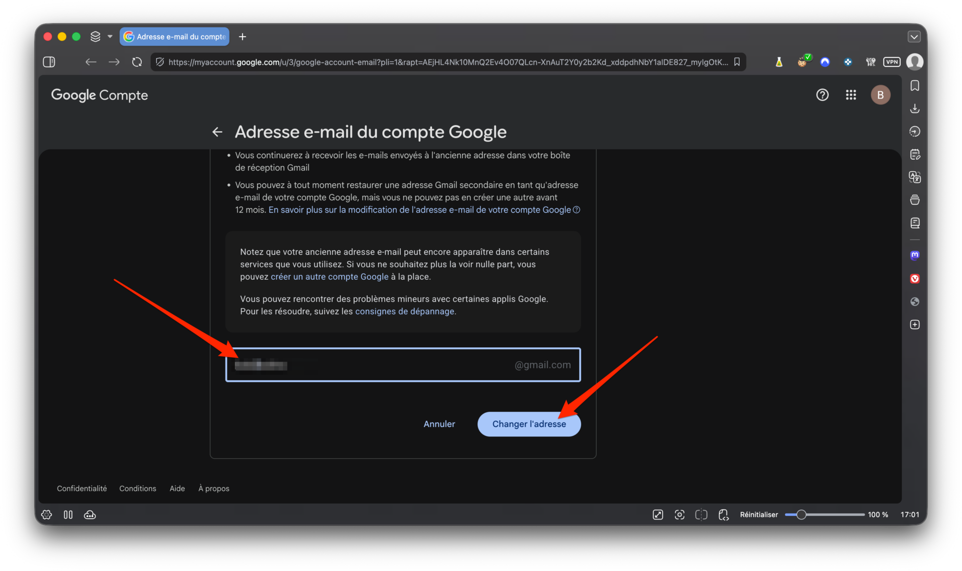 Comment Changer Adresse Email Compte Google 6