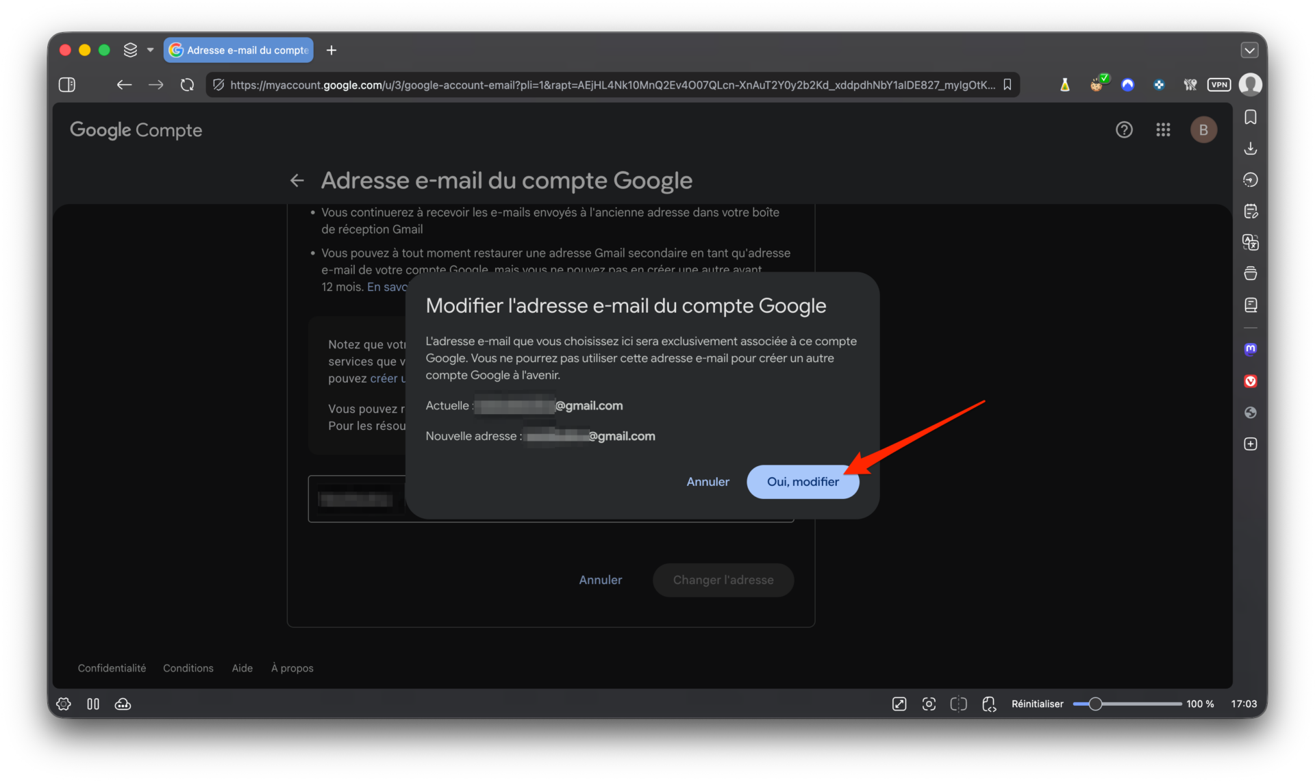 Comment Changer Adresse Email Compte Google 7