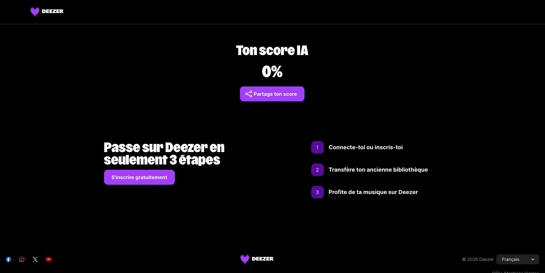 Détecteur Musique Ia Deezer