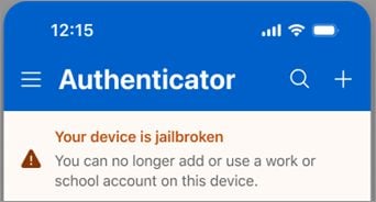 Device Blocked iOS
