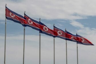 Drapeau Coree Nord