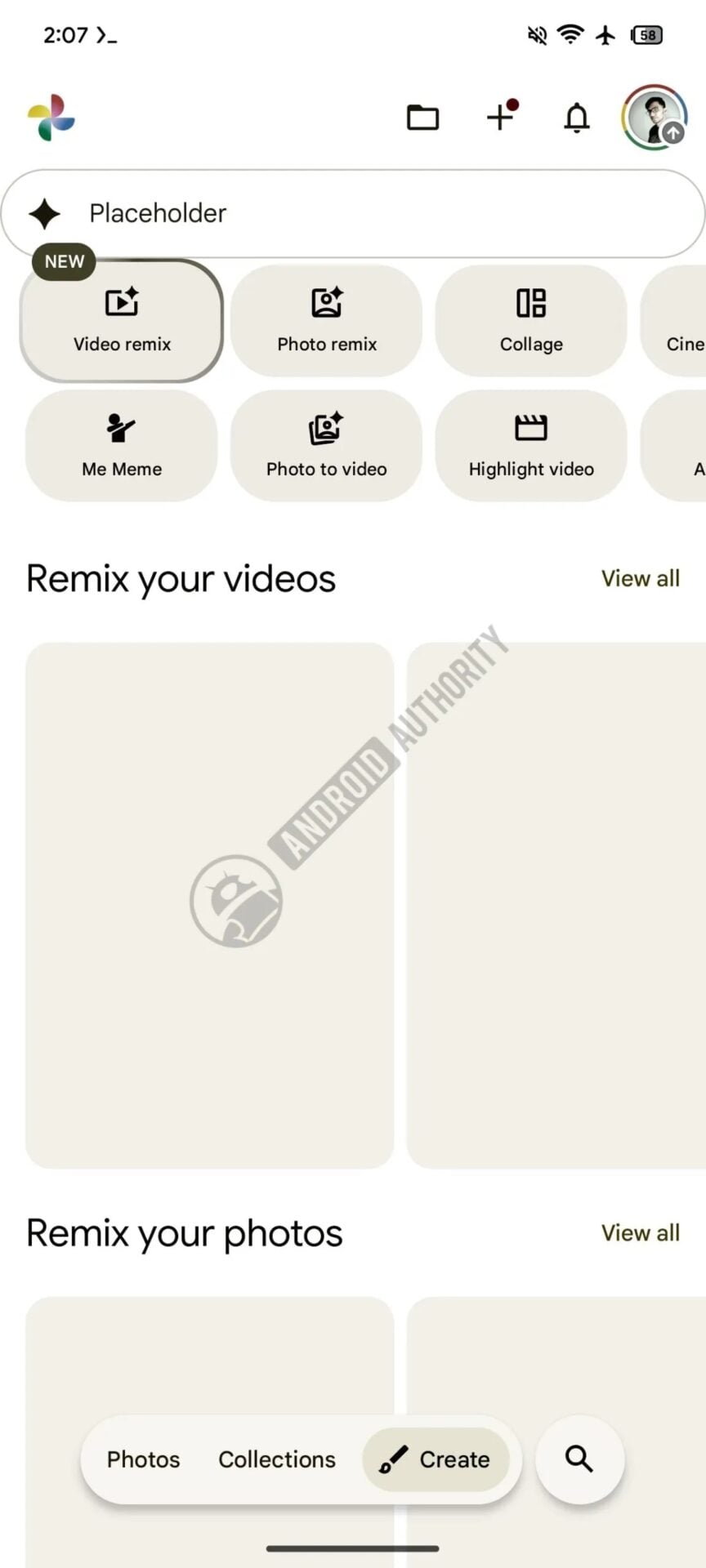 Google Photos Video Remix