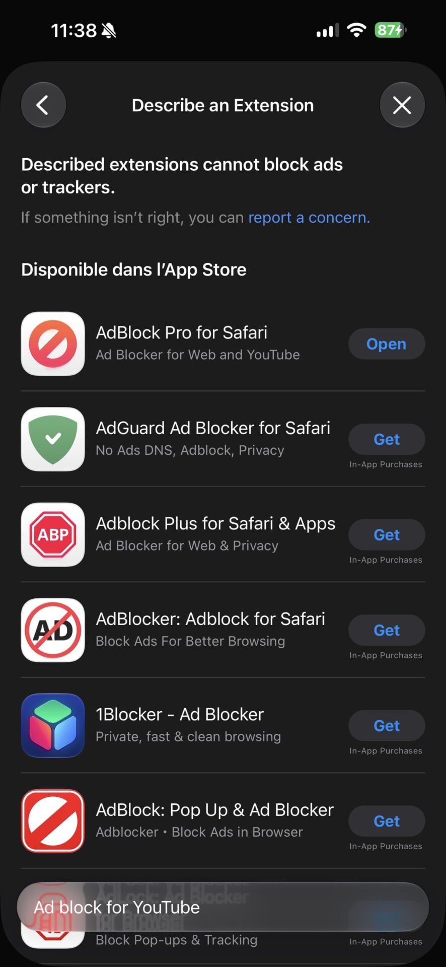 iOS 27 Safari Générer Extension 4
