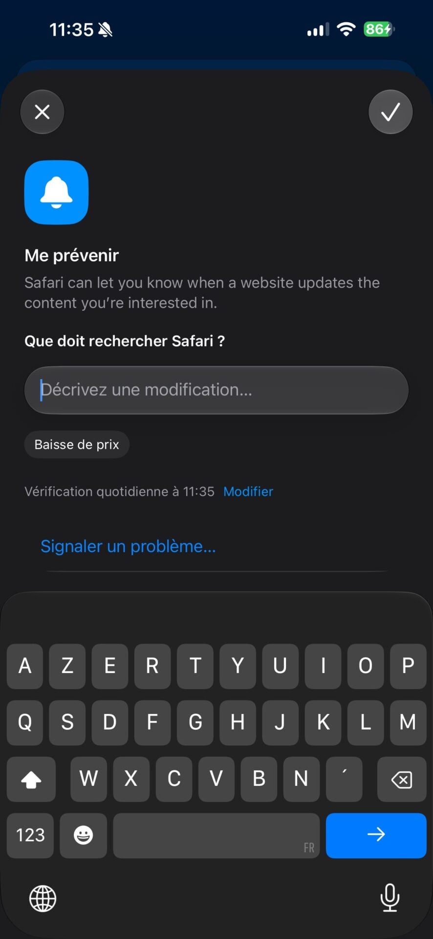 iOS 27 Safari Notifications Changement Page 2