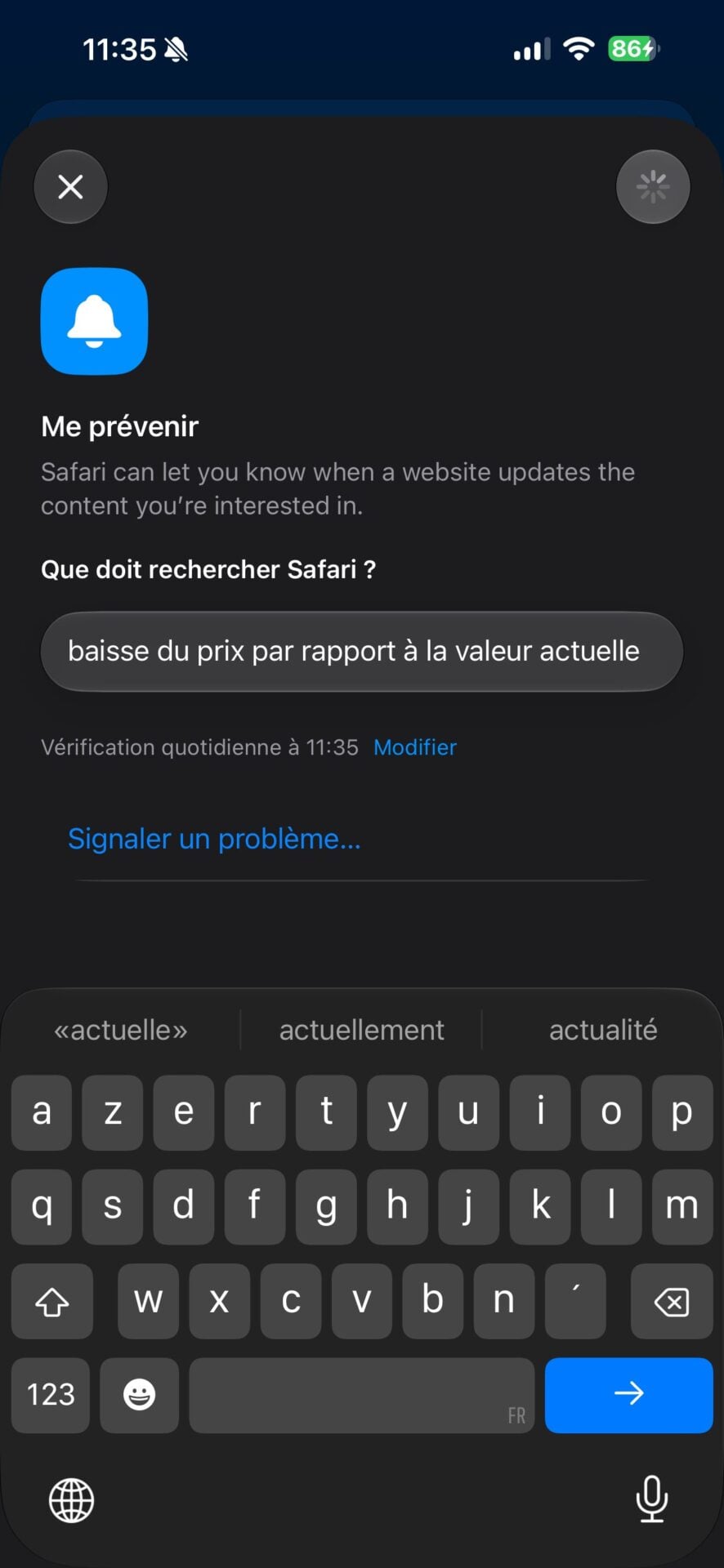 iOS 27 Safari Notifications Changement Page 3