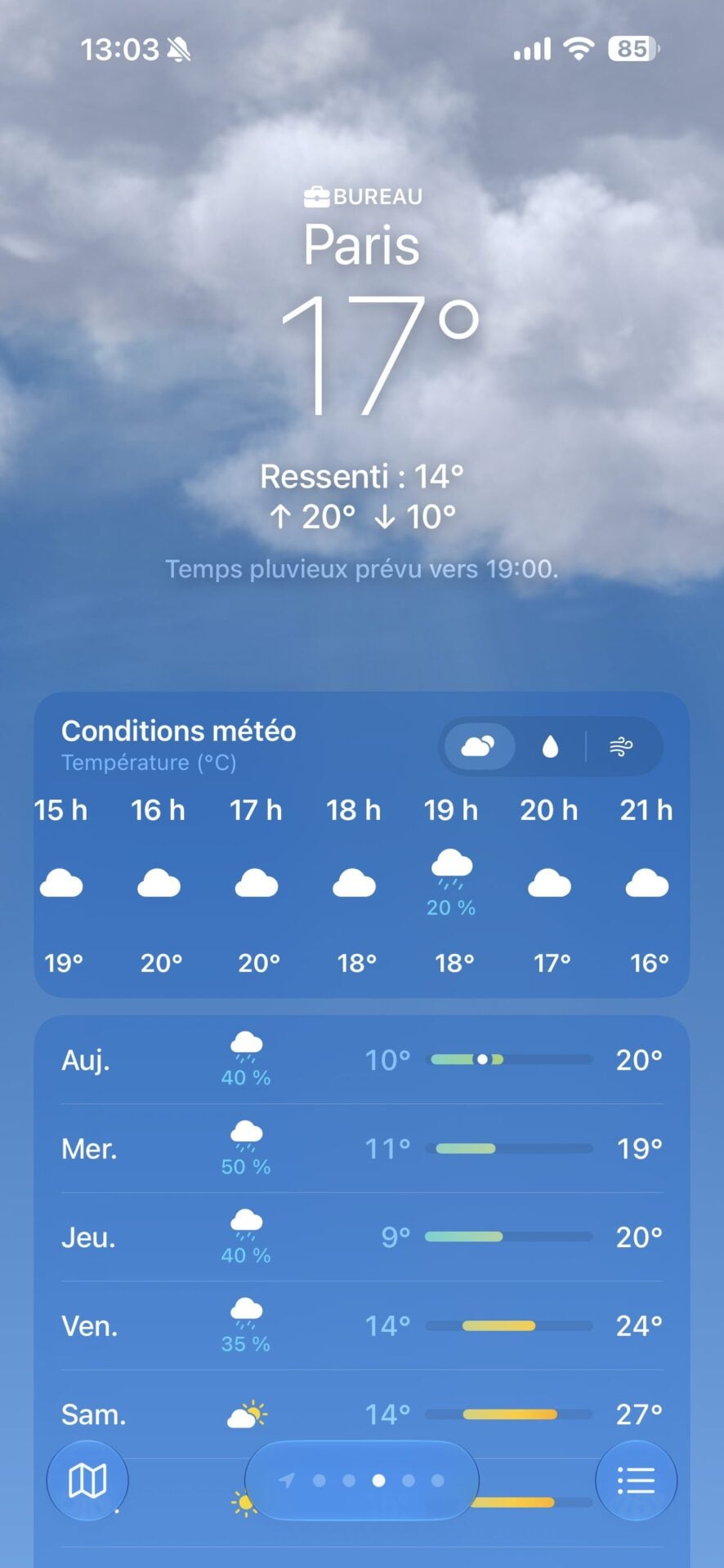 iOS 27 Météo 1