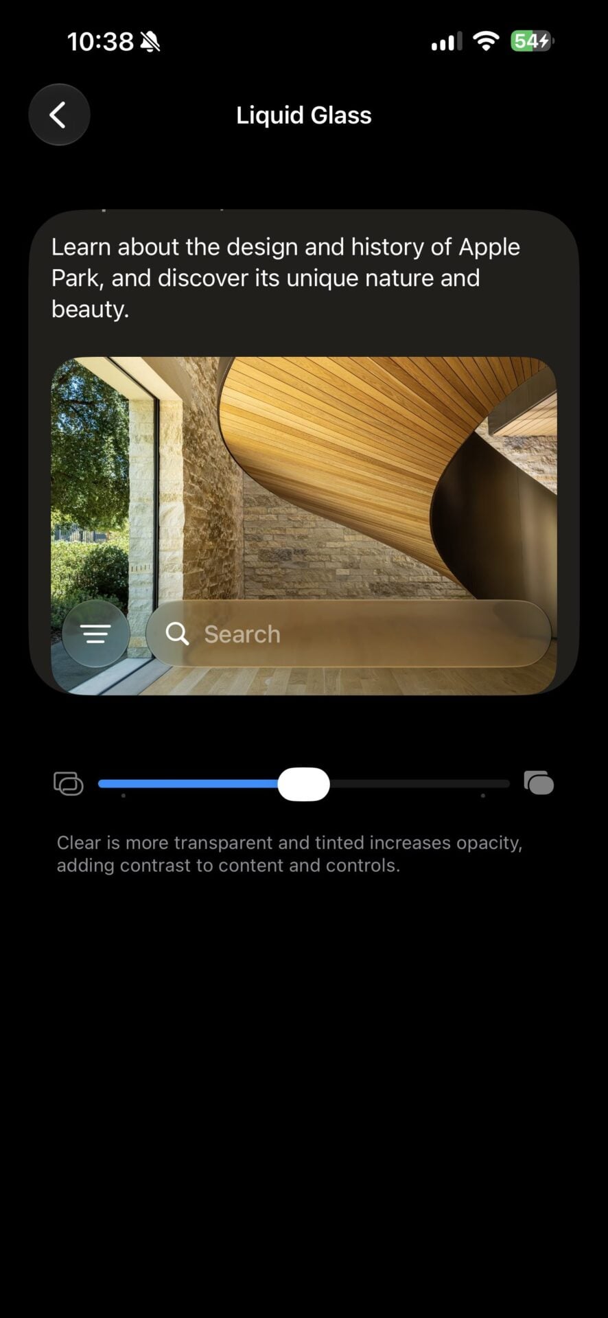 iOS 27 Réglages Liquid Glass 3