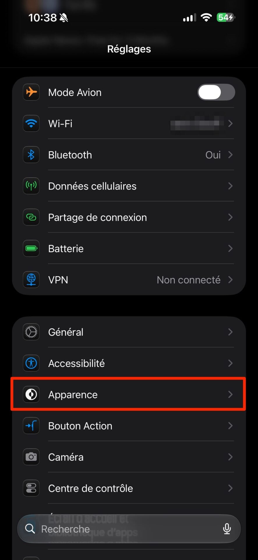 iOS 27 Réglages Liquid Glass 1