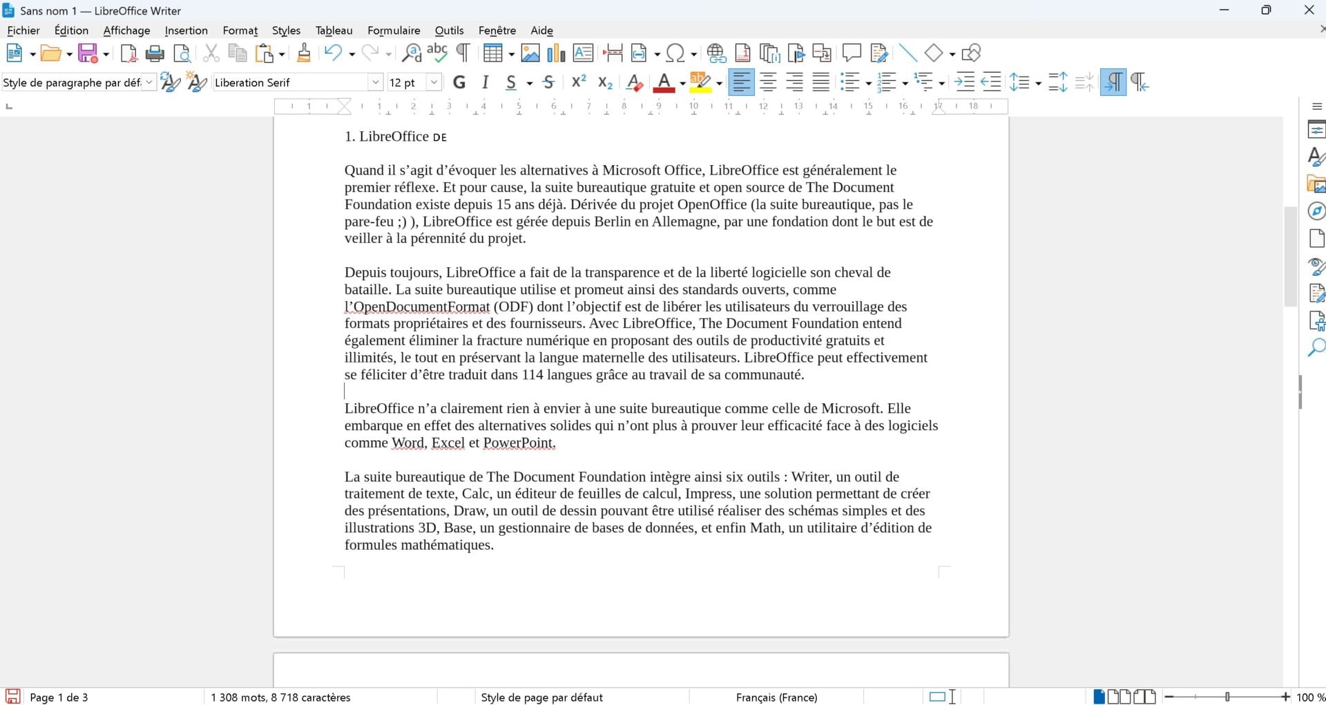 Libreoffice