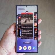 Gestionnaire multitâche d'un smartphone Android, avec le bouton « Tout fermer » visible en bas de l'écran