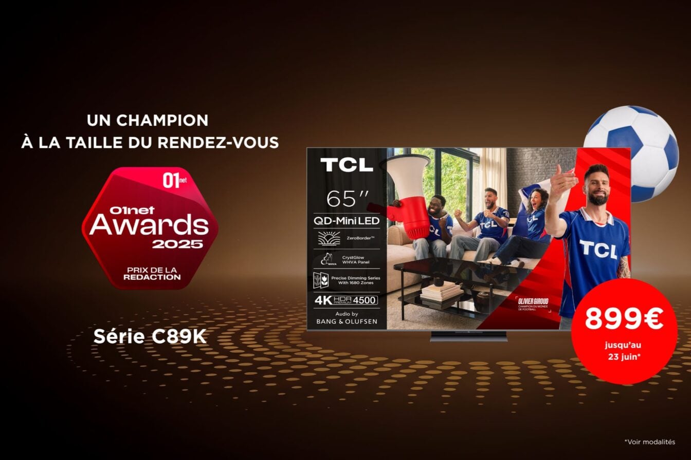 Vivez la Coupe du monde comme si vous y étiez, le TV Mini LED TCL 65C89K est remisé à -300€