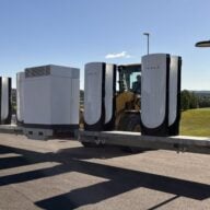 Tesla Folding Superchargers