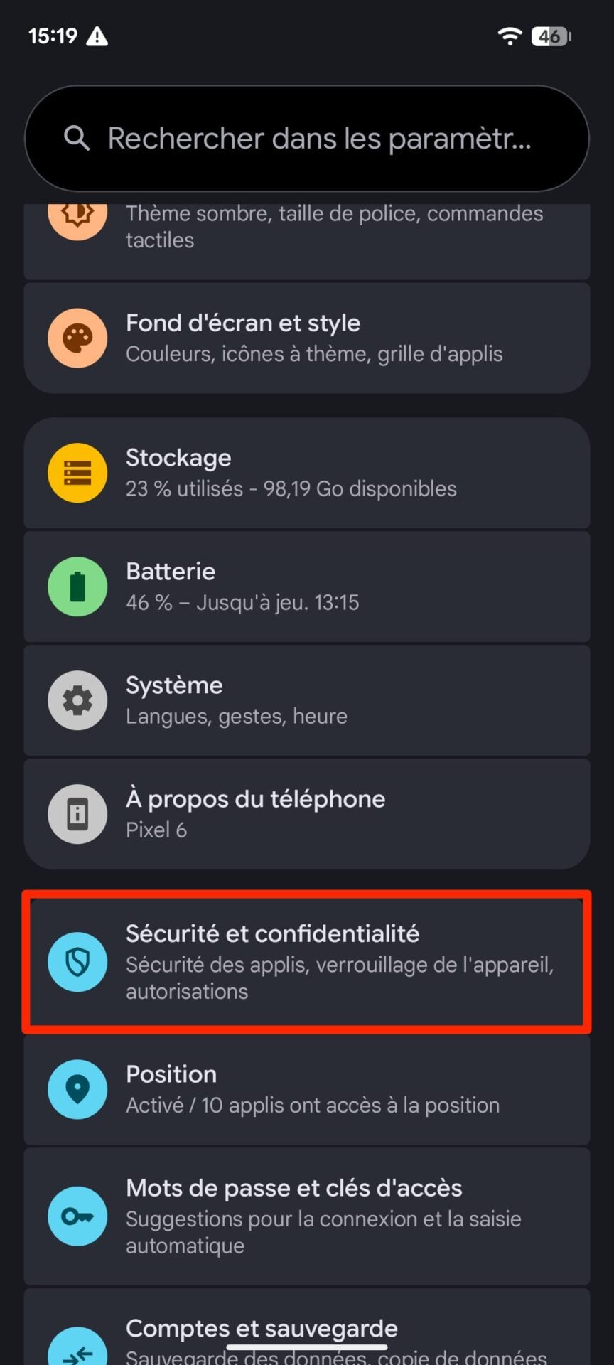 Android Comment Activer Espace Privé 1