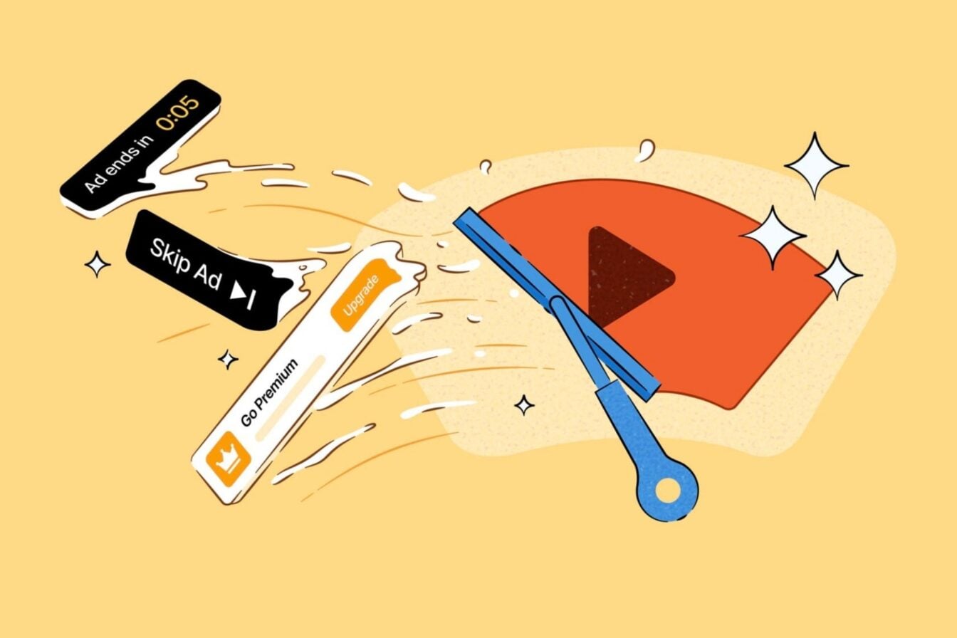 DuckDuckGo Youtube Adblock banner