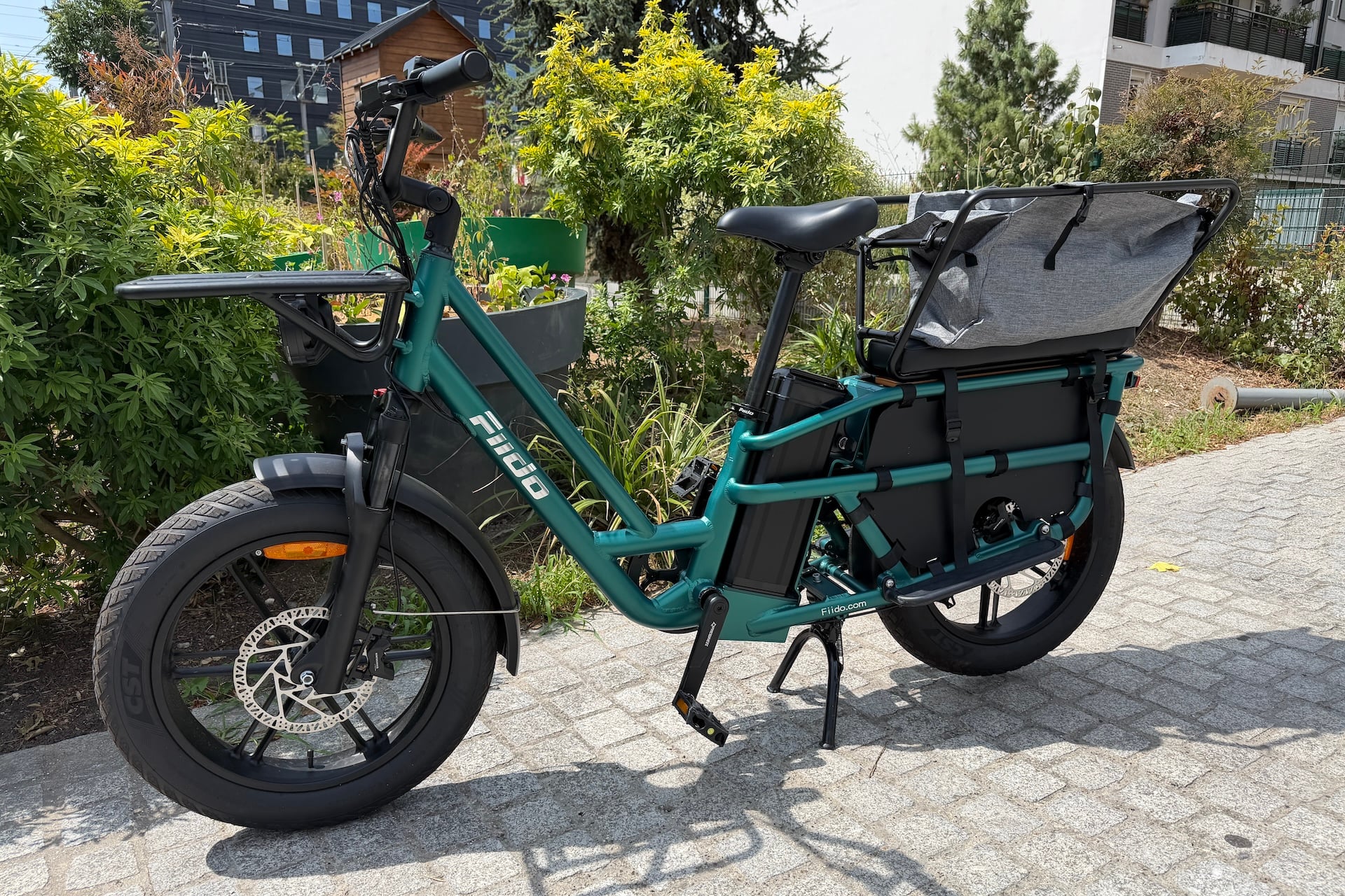 Fiido T2 Test Vélo Cargo Électrique 2