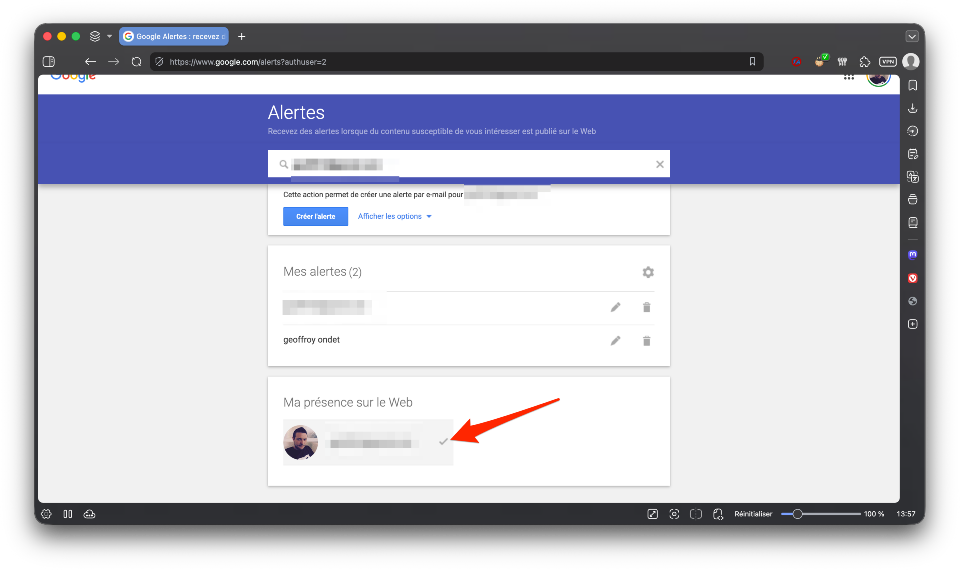 Surveiller Son Nom Avec Google Alertes 4