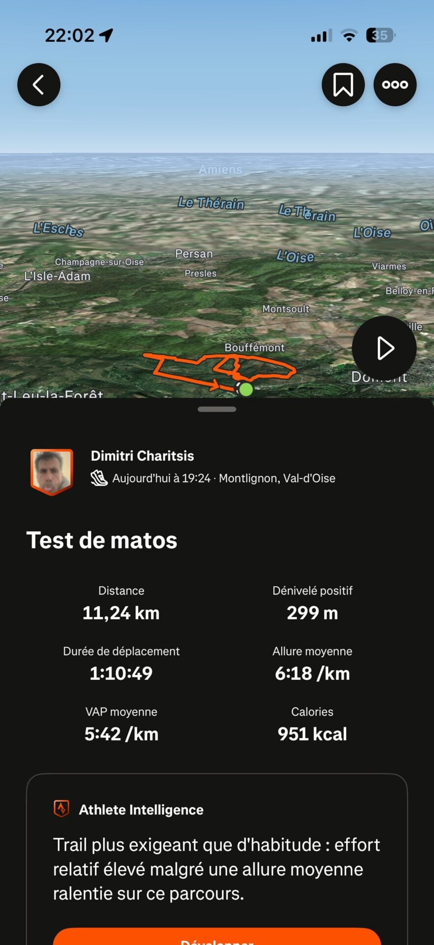 Test Samsung Galaxy Watch Ultra 2 Trail Strava 19