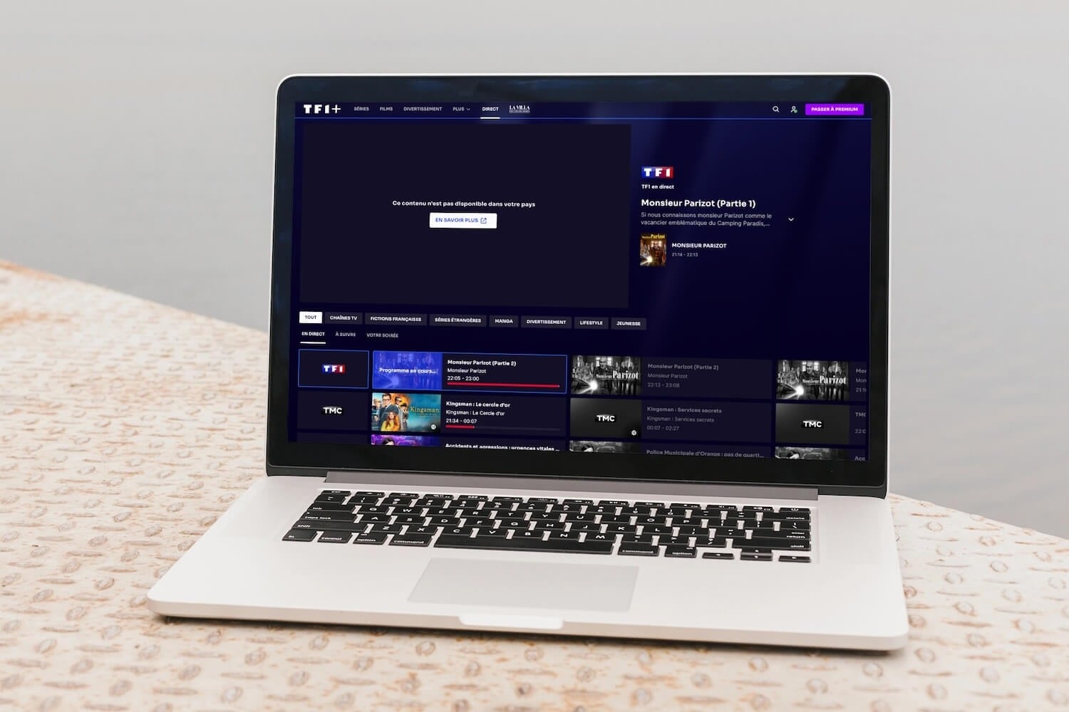 Video Bloquee Message Derreur